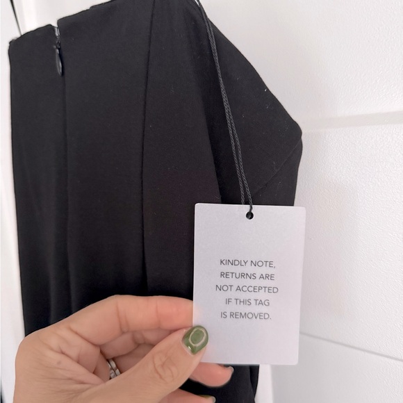 Lovers and Friends Alice Strapless Gown Black NEW with tag - Picture 6 of 8